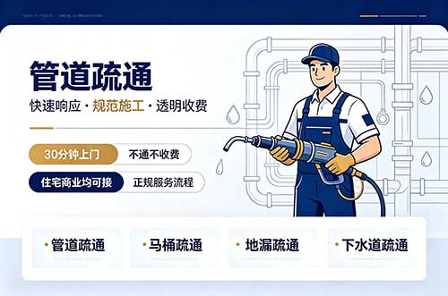 眉山管道疏通